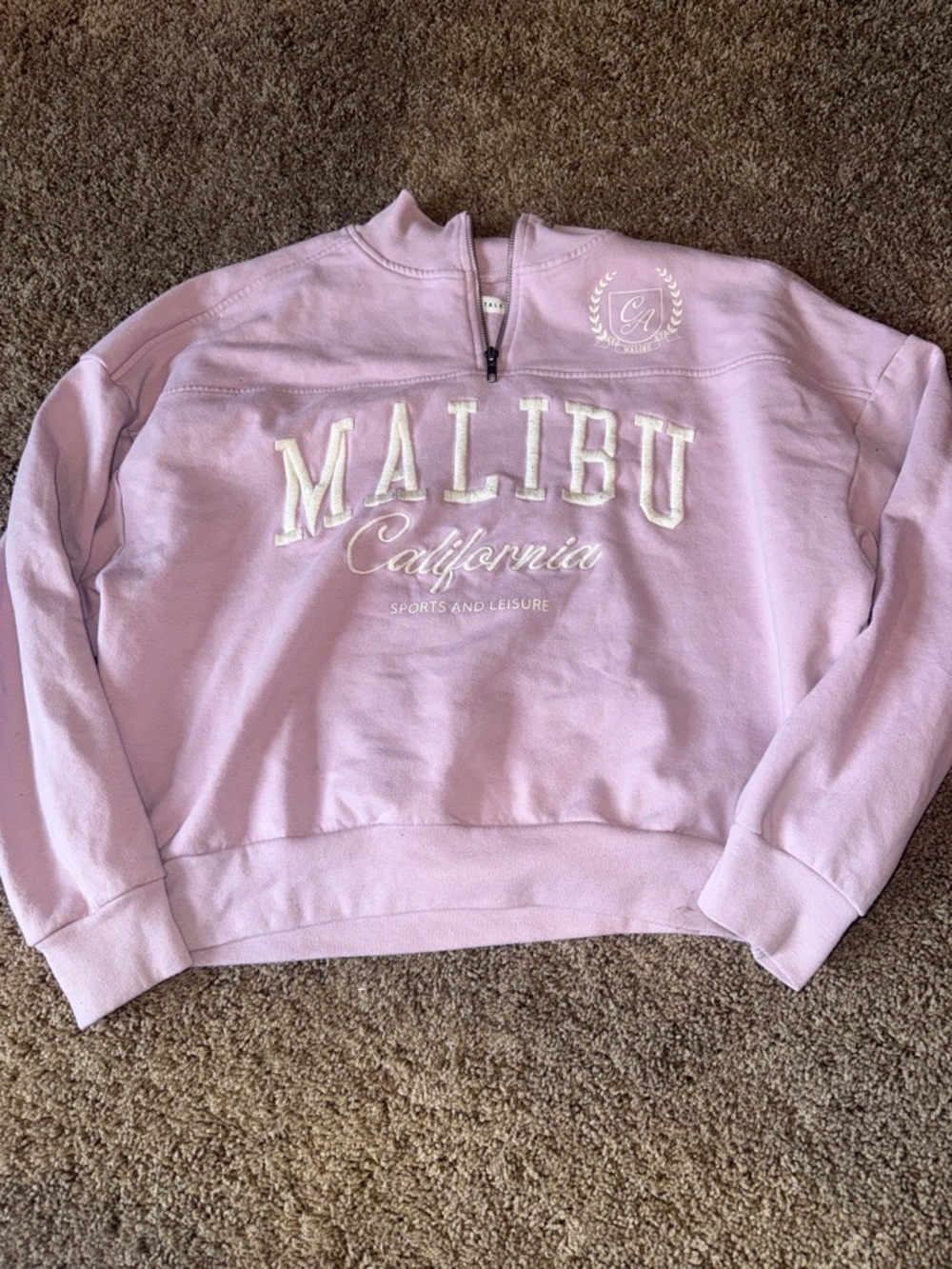 Aeropostale Liliac quarter zip